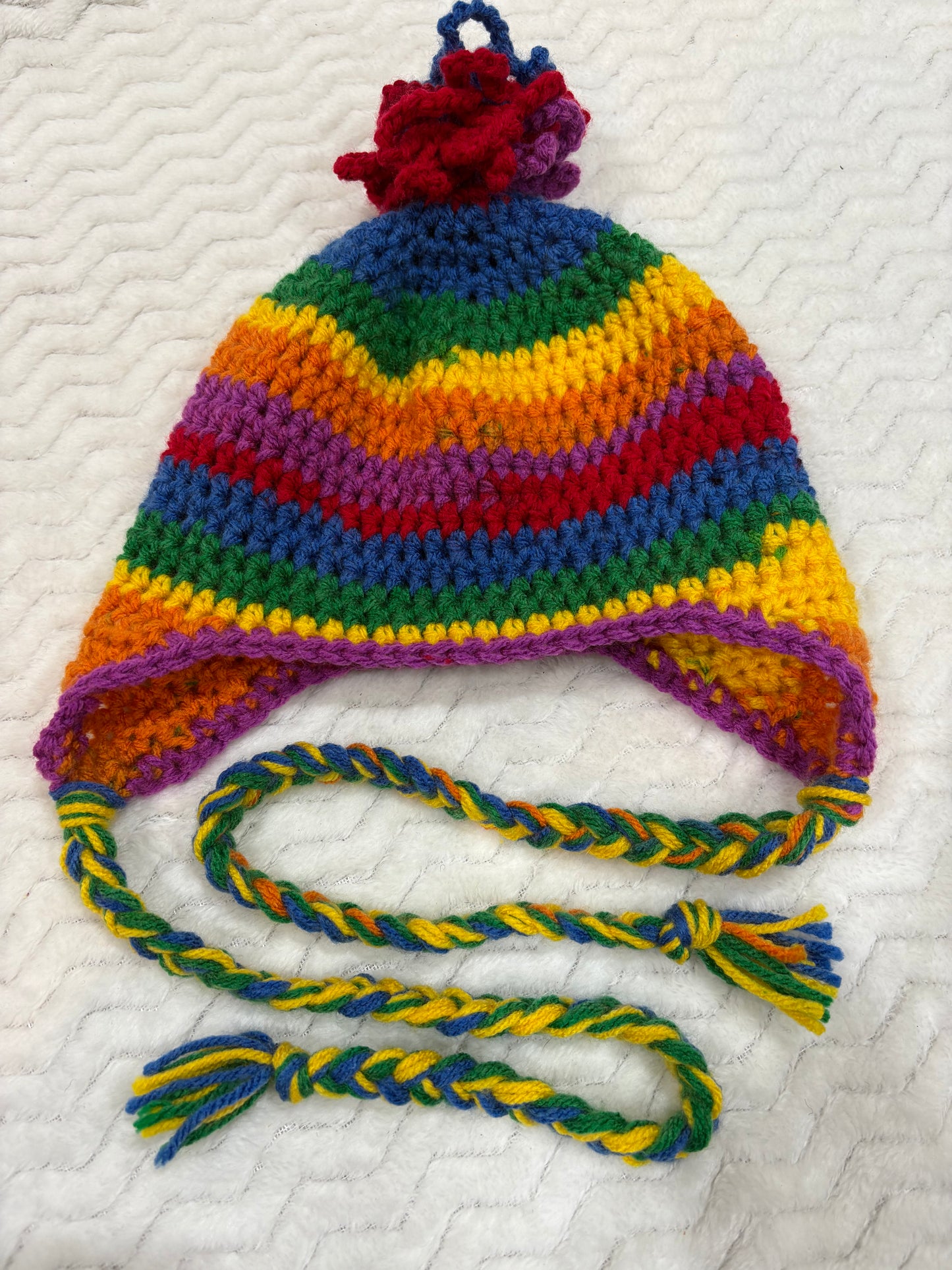 Rainbow Striped Hat (Child)