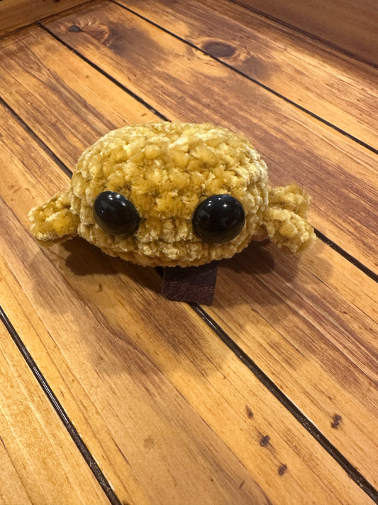 Crocheted Velvet Spider Toy