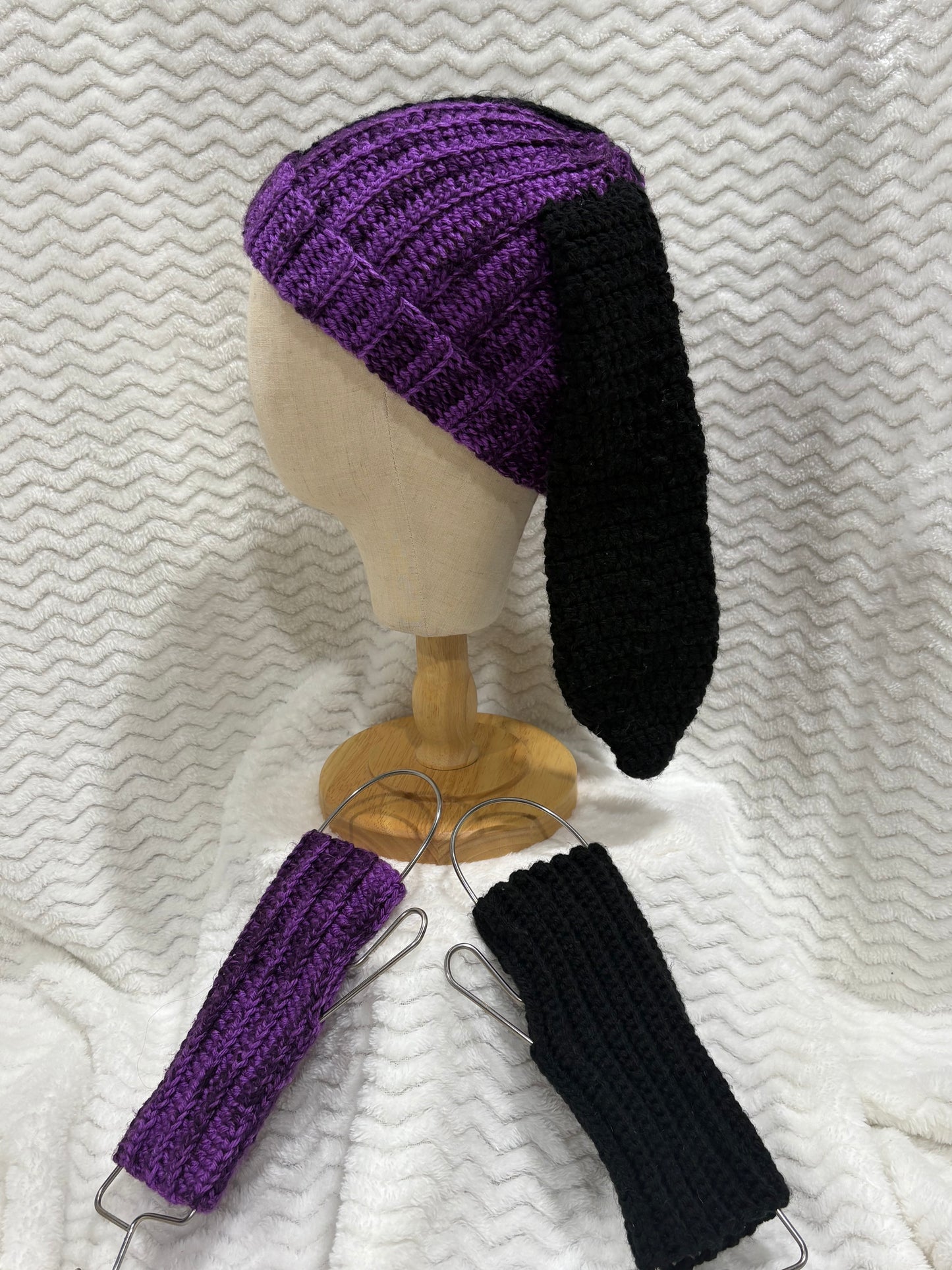 Rebel Bunny Beanie Set