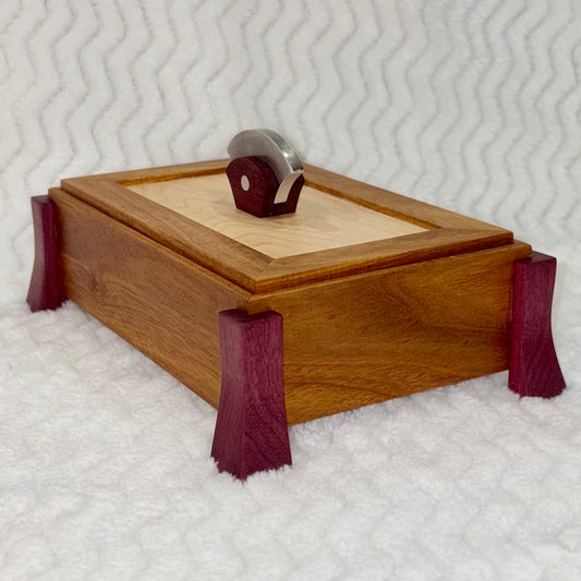 Footed Keepsake Box