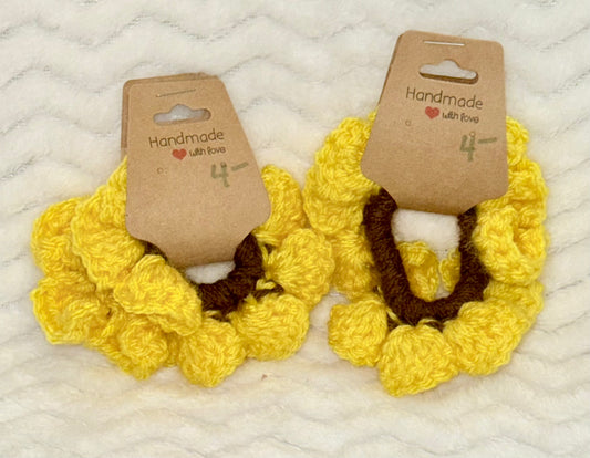 Handmade Crocheted Acrylic Scrunchy