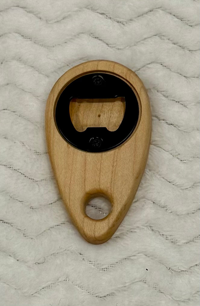 Hardwood Bottle Openers