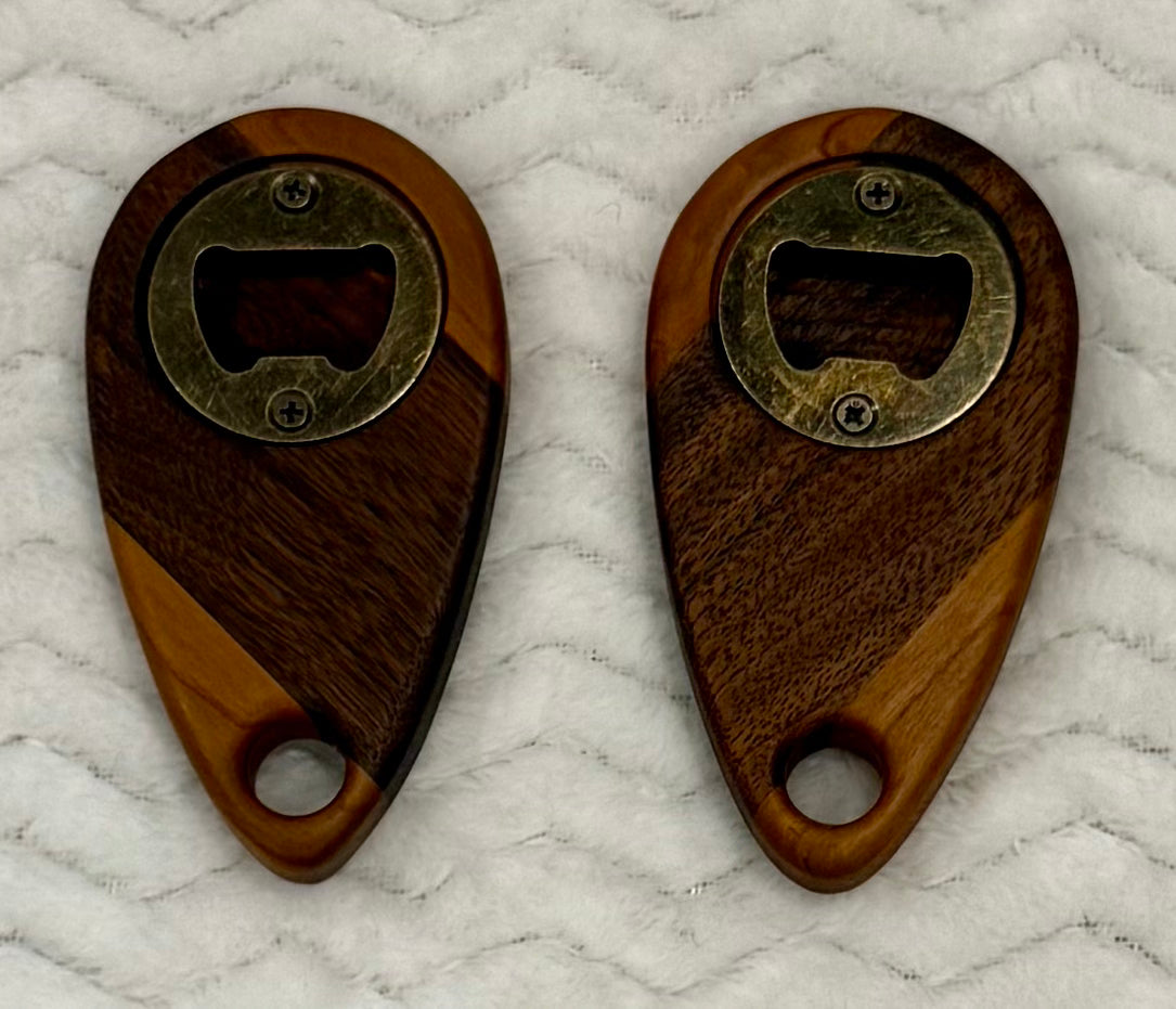Hardwood Bottle Openers