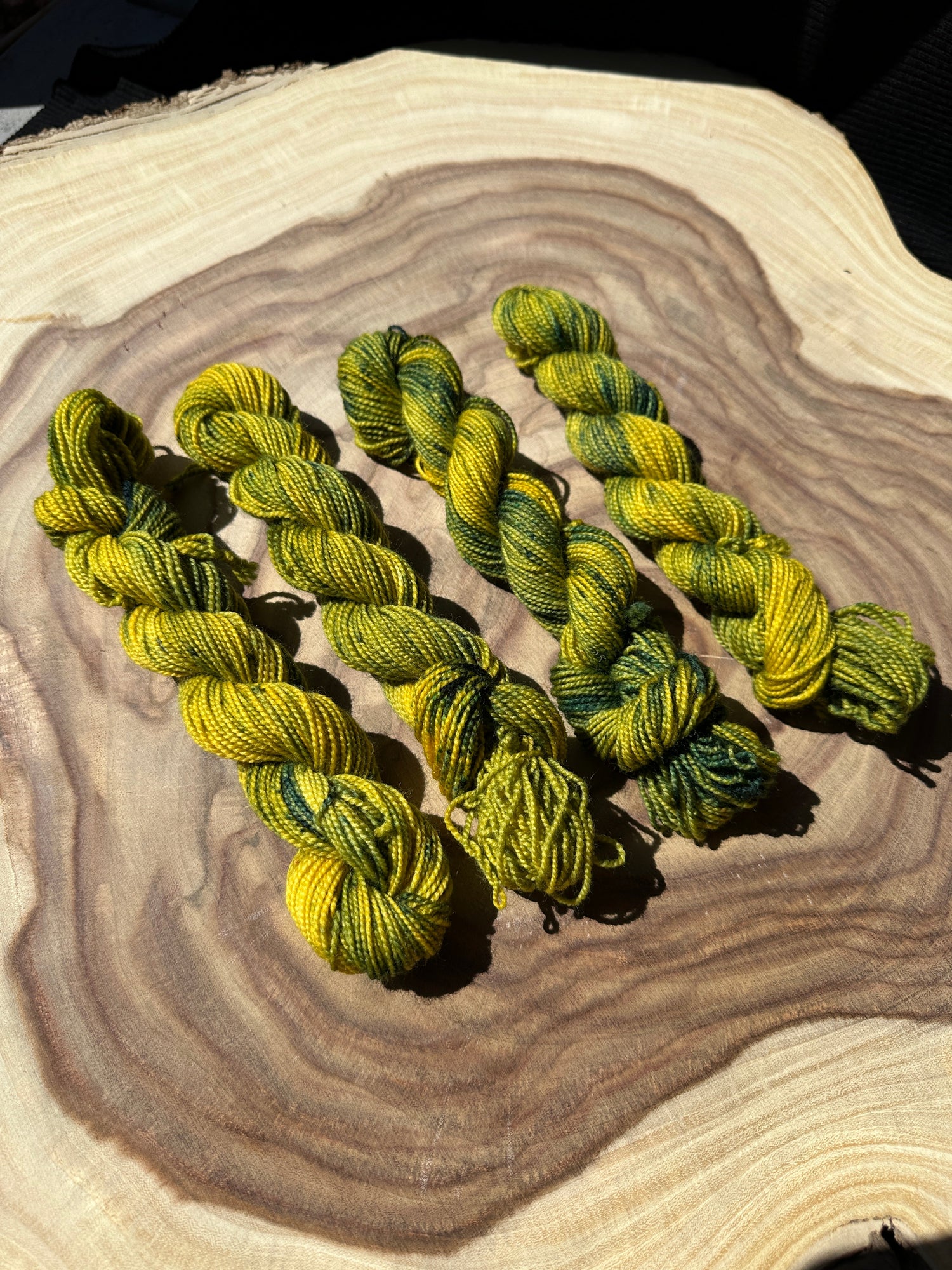 Sock Yarn- BFL Yarn Mini Skeins