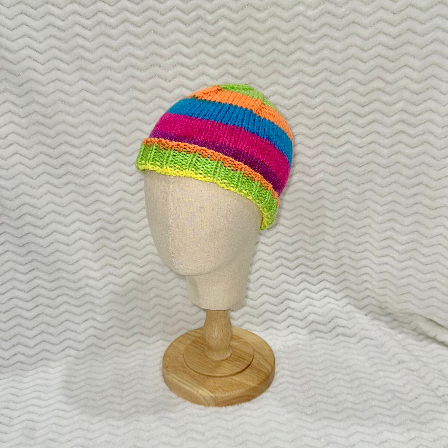 Neon Knit Beanie (Child)