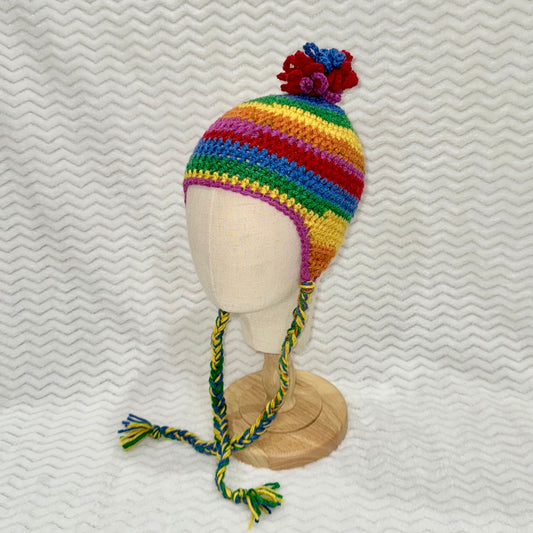 Rainbow Striped Hat (Child)