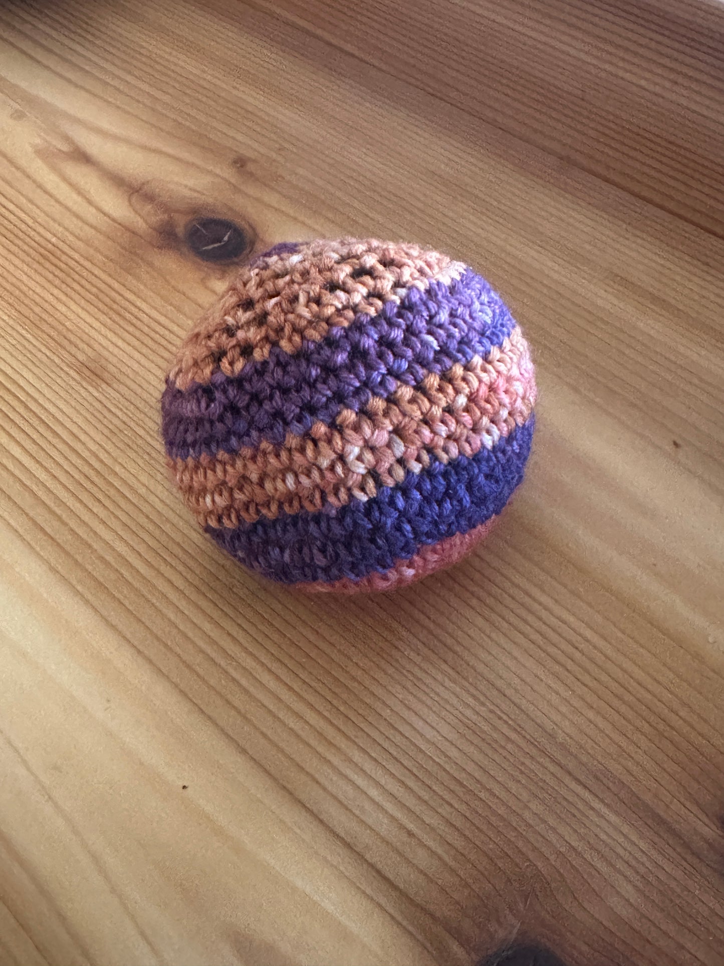 Handmade Crocheted Hacky Sack
