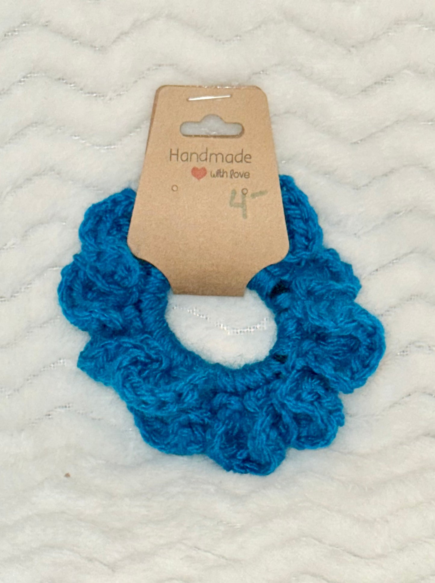 Handmade Crocheted Acrylic Scrunchy