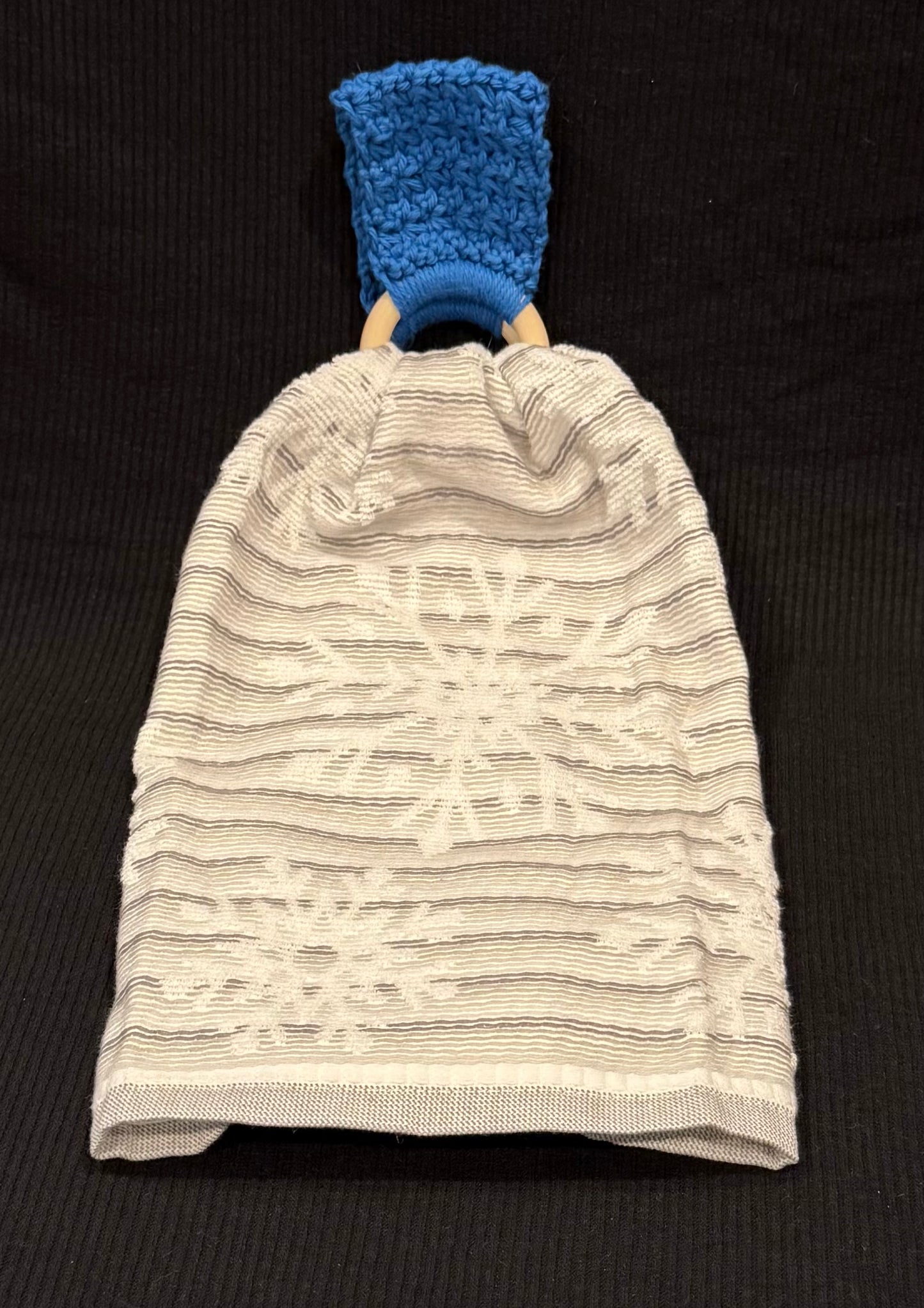 Rustic Rings Towel Hanger Set