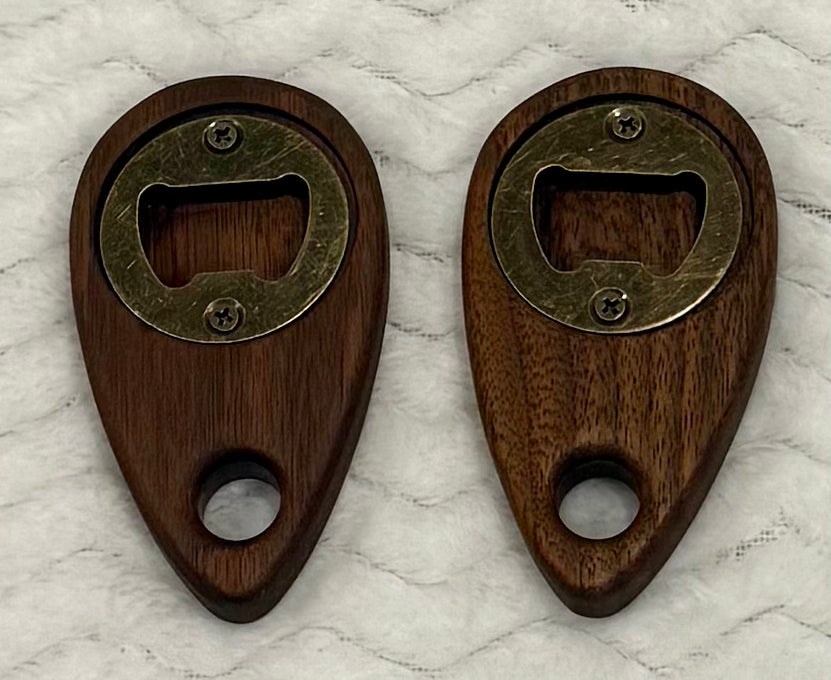 Hardwood Bottle Openers