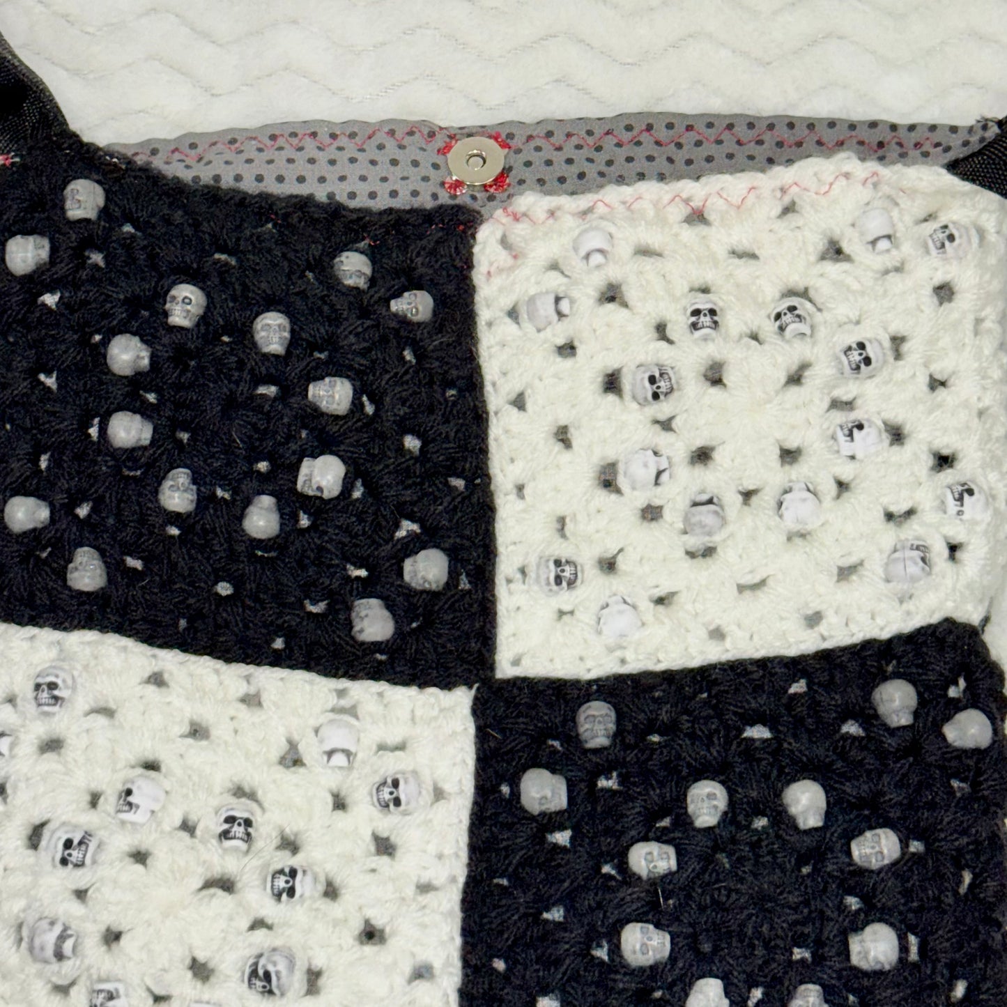 Midnight Grin Granny Bag