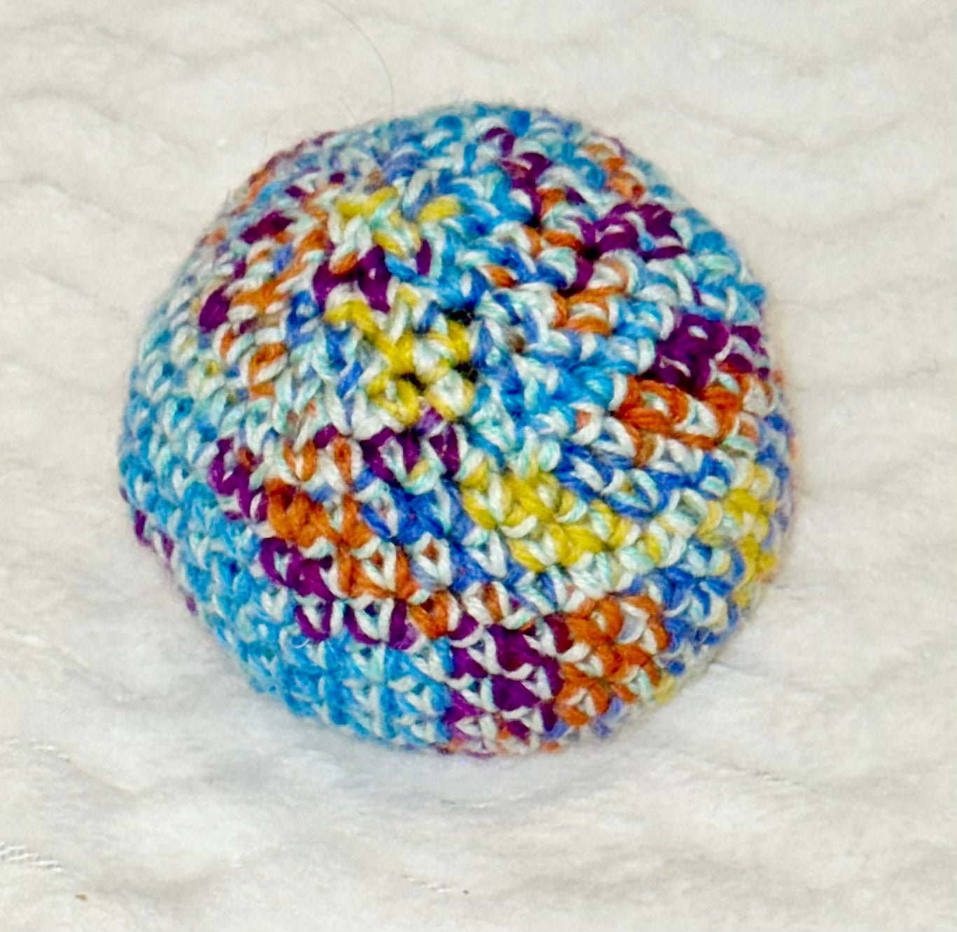 🌀 Handmade Crocheted Hacky Sack