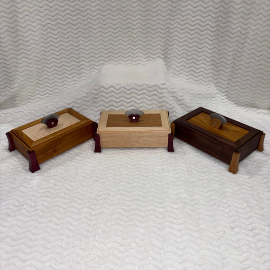 Footed Keepsake Box