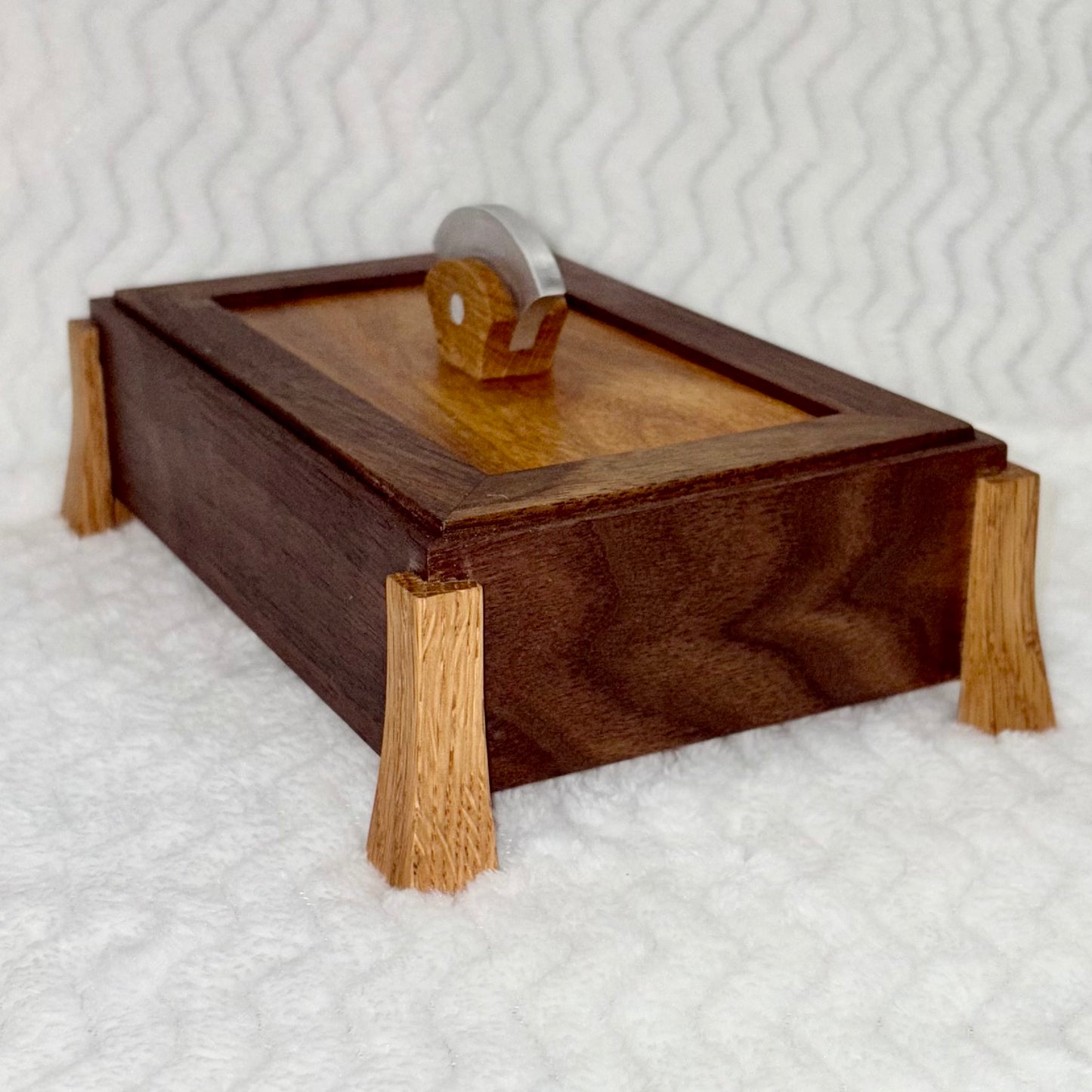 Footed Keepsake Box