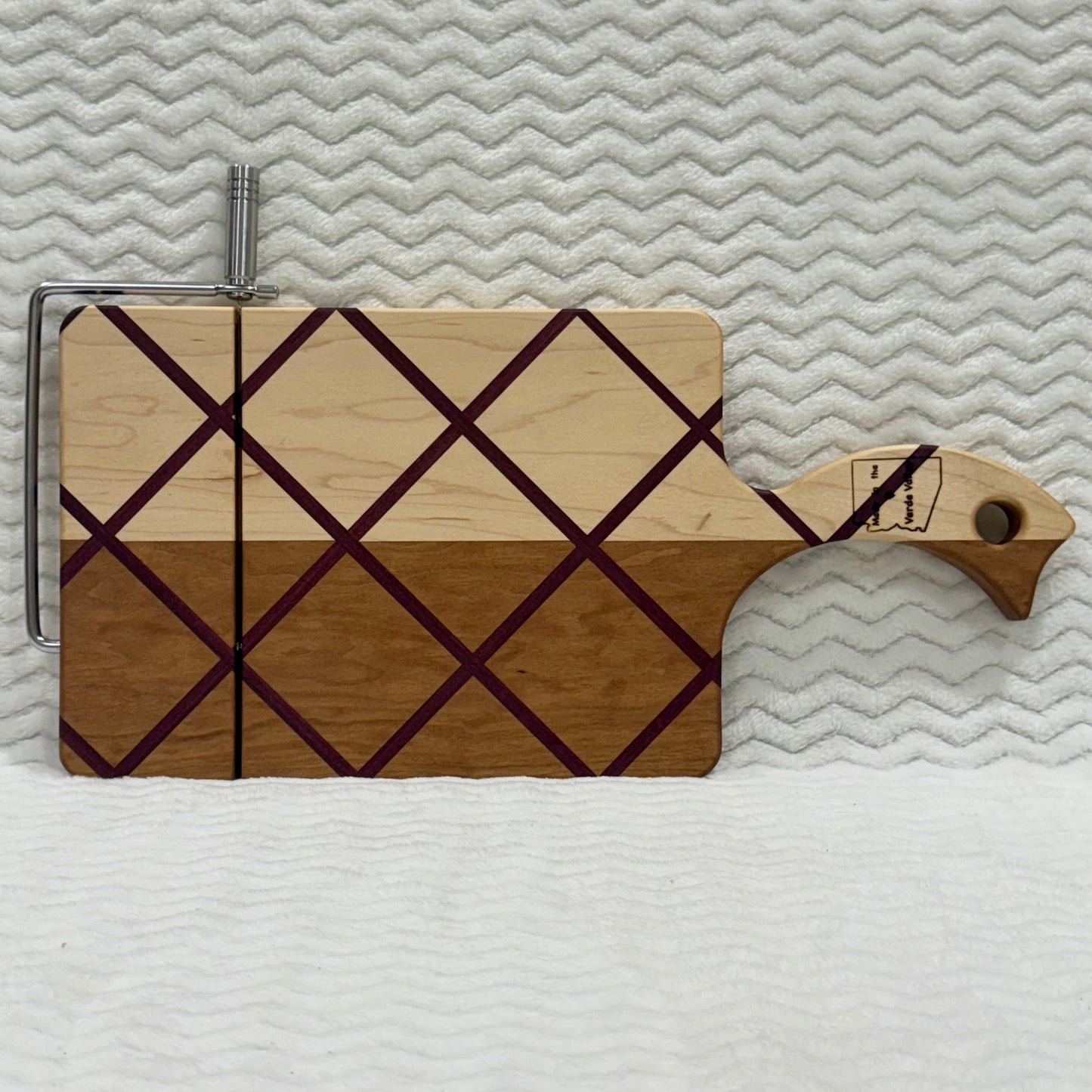 Serving Board with Cheese Slicer