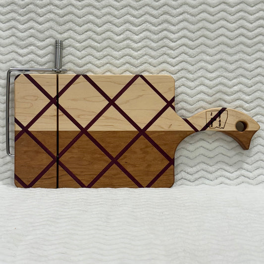 Serving Board with Cheese Slicer