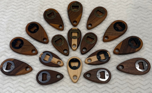 Hardwood Bottle Openers