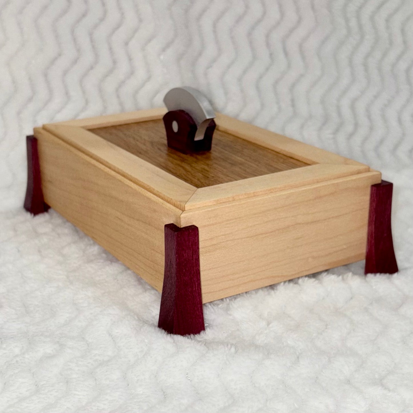 Footed Keepsake Box