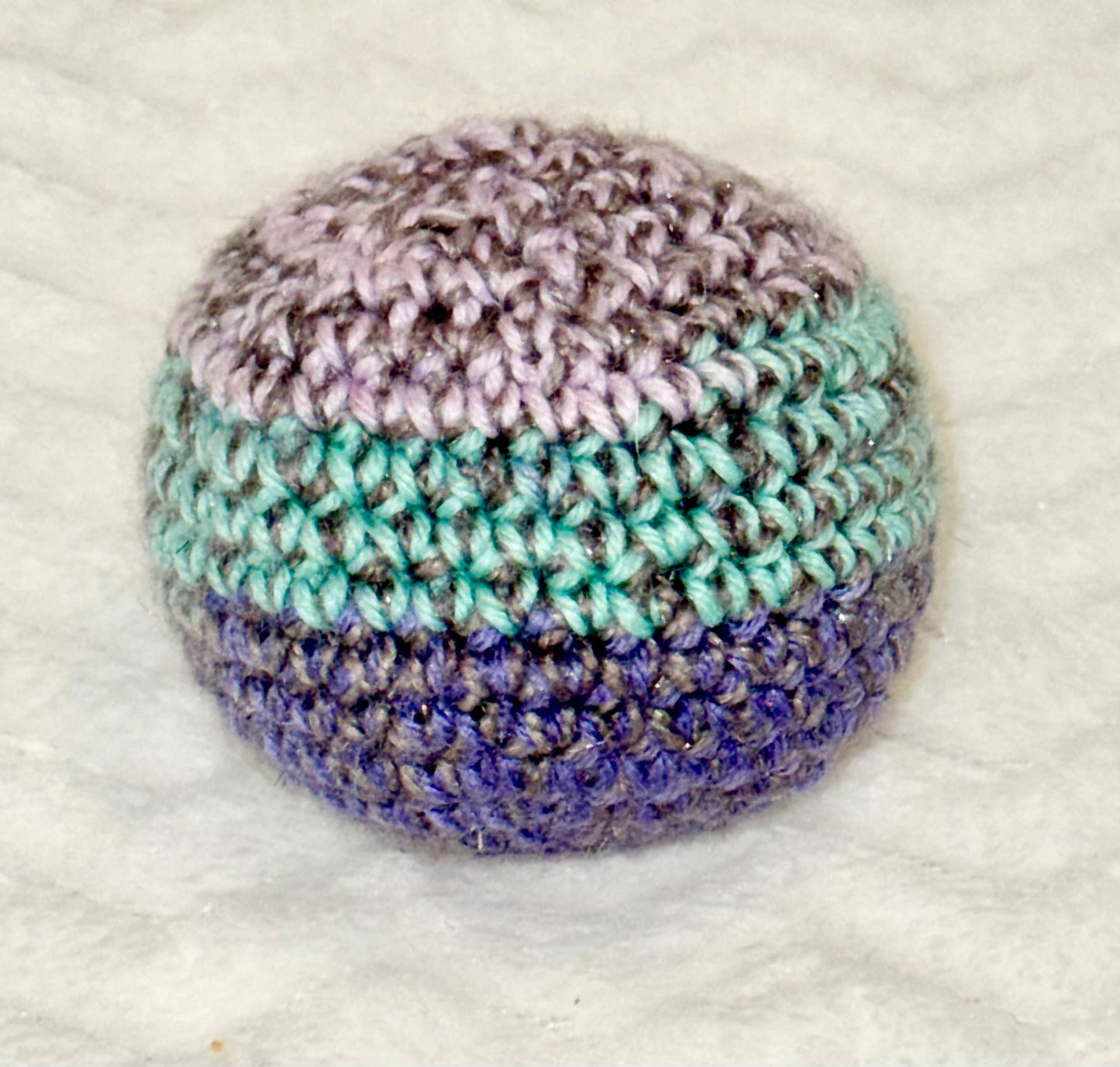 🌀 Handmade Crocheted Hacky Sack