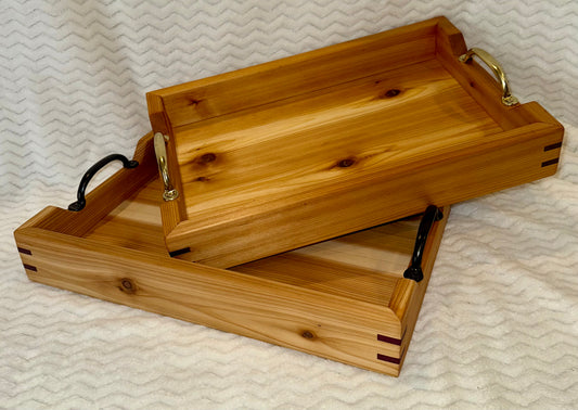 Cedar Serving Trays