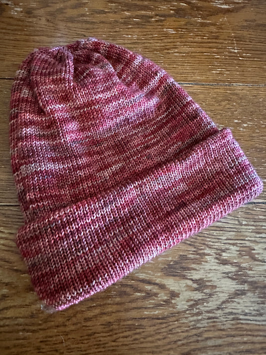 Hand Dyed, 2 Layer, Wool Hat-Child