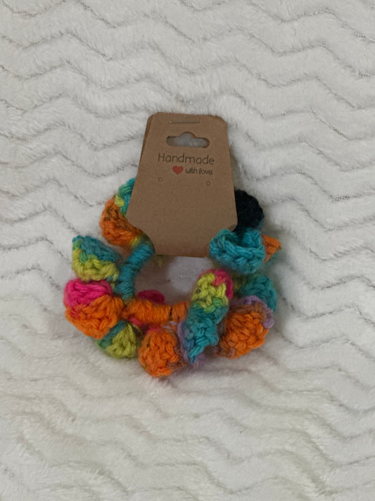 Handmade Crocheted Acrylic Scrunchy